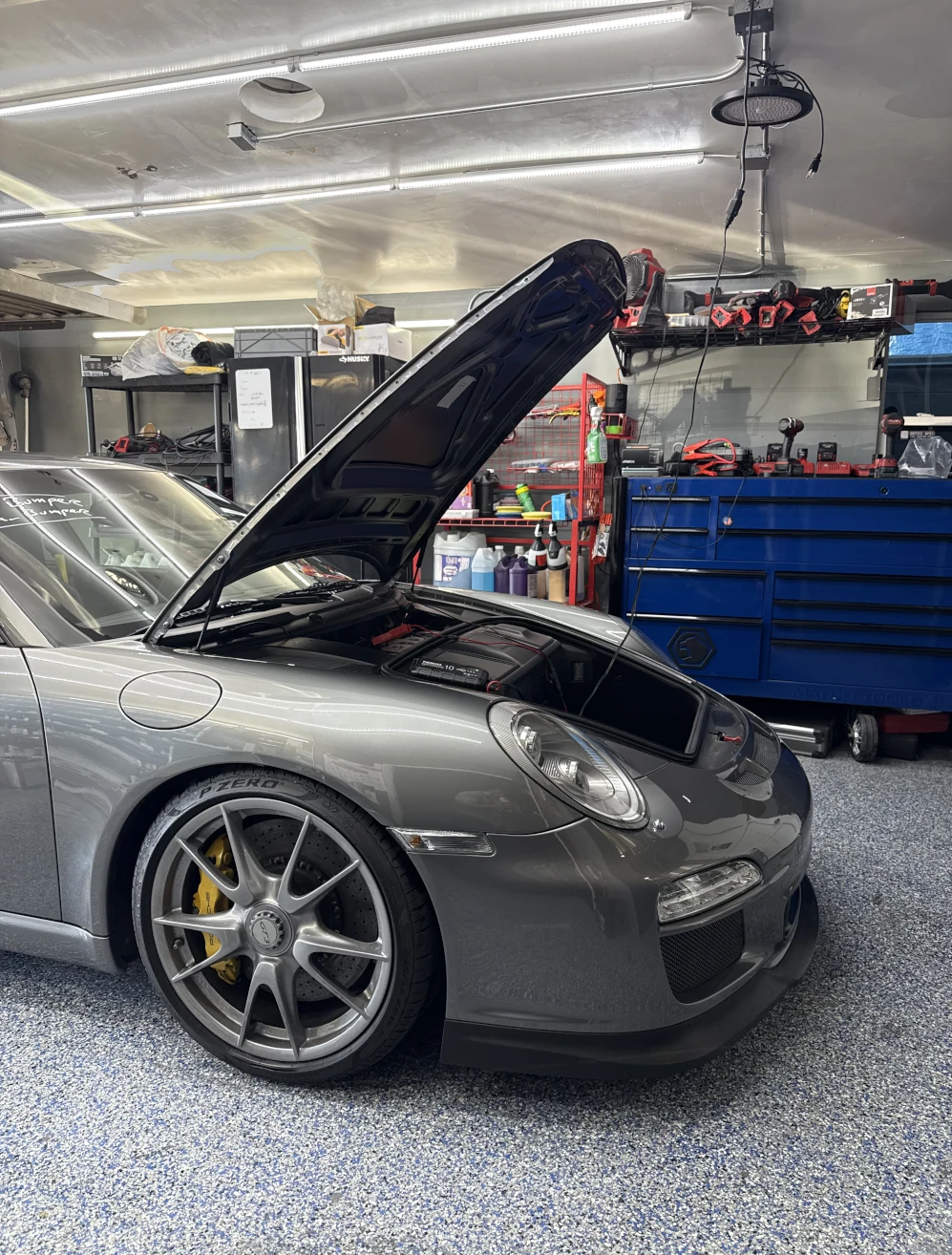 Grey Porsche - Custom Fitment