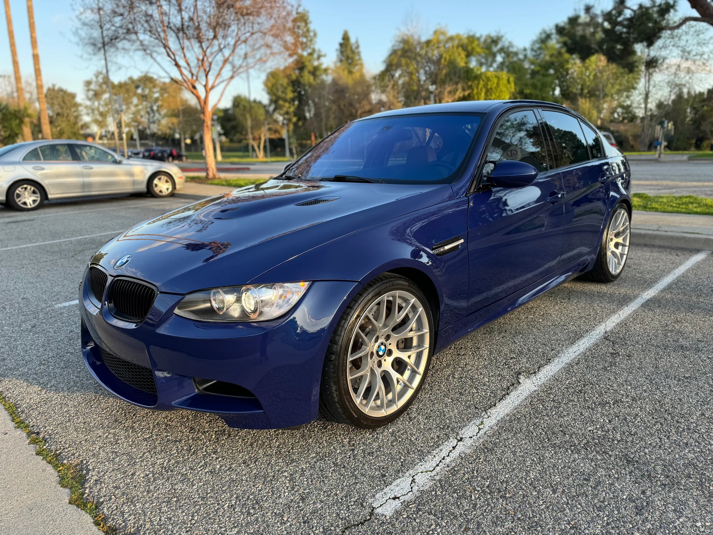 Before and after photo of car repair work completed by ODA Autowerkz